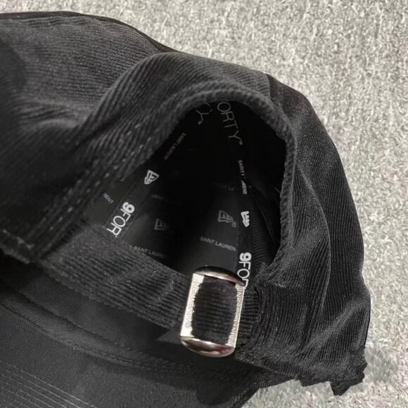 YSL Sunscreen baseball Corduroy cap - Picture 3 of 9